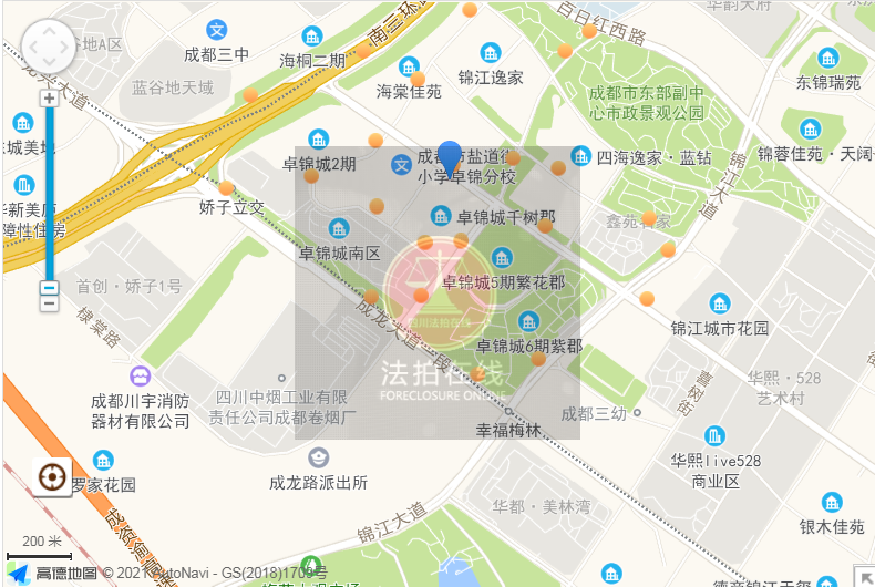 成都錦江大觀醫院,四川大學華西醫院錦江院區,龍城路街道辦事處第四社